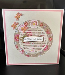 CraftAddictionUK Die - Slatted Circle Collection