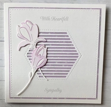 CraftAddictionUK Die - Slatted Hexagonal Collection