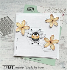 CraftAddictionUK Die - Slatted Hexagonal Collection