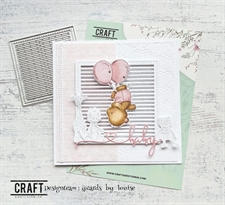 CraftAddictionUK Die - Slatted Square Collection