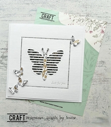 CraftAddictionUK Die - Slatted Butterfly Collection