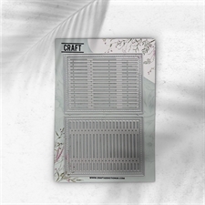 CraftAddictionUK Die - Chunky Slatted Rectangle