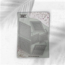 CraftAddictionUK Die - The Slatted Diamond Collection