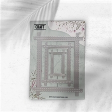 CraftAddictionUK Die - StitchCraft Fusion Frames / Rectangle