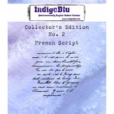 IndigoBlu Cling Stamp - Collectors Edition 2 - French Script