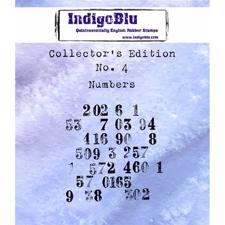 IndigoBlu Cling Stamp - Collectors Edition 4 - Numbers