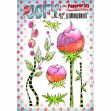 PaperArtsy A5 Cling Stamp - JOFY No. 94 / Tall Flowers