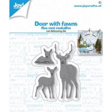 Joy Die - Deer with Fawns