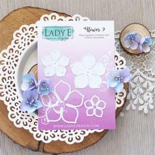 Lady E Design Dies - Flower 9