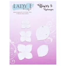 Lady E Design Dies - Flower 005 (Hydrangea)
