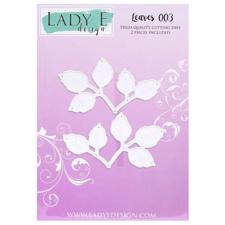 Lady E Design Dies - Leaves 003 (rose branch)