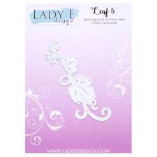 Lady E Design Dies - Leaf 5 (swirl)