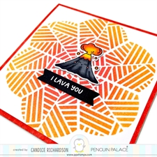 Sunbird Spark Stencils 360°™ - Stencil 6" / Kaleidoscope