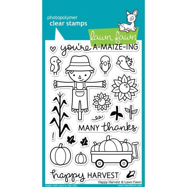 Lawn Fawn Clear Stamps - Happy Harvest