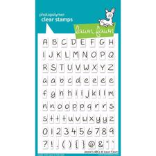 Lawn Fawn Clear Stamps - Jessie's ABC