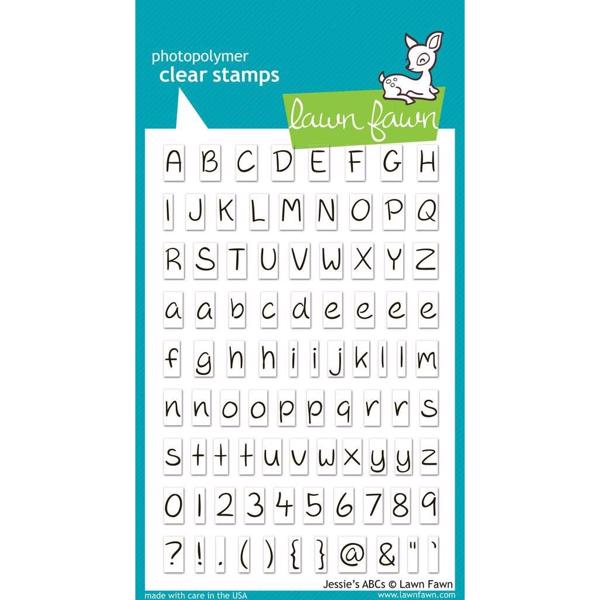 Lawn Fawn Clear Stamps - Jessie\'s ABC
