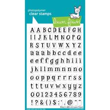 Lawn Fawn Clear Stamps - Riley's ABC