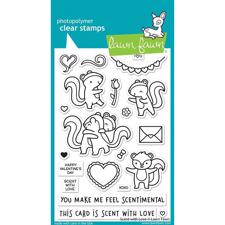Lawn Fawn Clear Stamp - Scent with Love