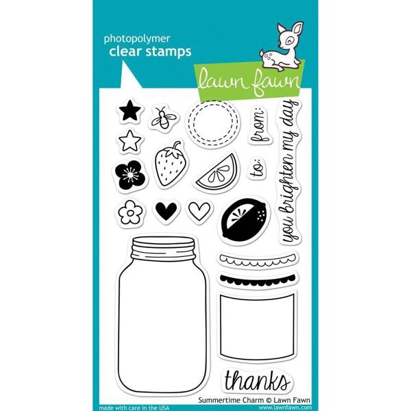 Lawn Fawn Clear Stamp Set - Summertime Charm