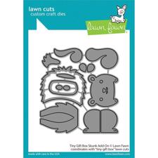 Lawn Cuts - Tiny Gift Box Skunk Add-On (DIES)