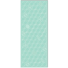 LDRS (Little Darling Rubber Stamps) DIE - Slim Line Cover Plate / Honeycomb