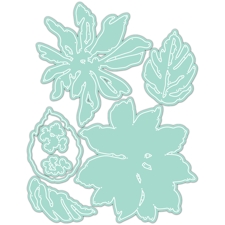LDRS (Little Darling Rubber Stamps) DIE - Layered Poinsettia