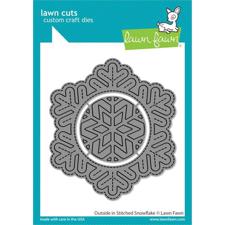Lawn Cuts - Outside In Stitched Snowflake (DIES)