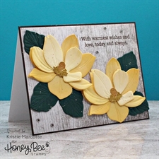 Honey Bee Stamps / Honey Cuts - Lovely Layers: Magnolia