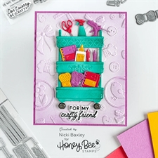 Honey Bee Stamps / Honey Cuts - Lovely Layers: Craft Cart