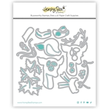 Honey Bee Stamps / Honey Cuts - Lovely Layers: Vintage Reindeer