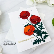 Honey Bee Stamps / Honey Cuts - Lovely Layers: Wildflowers
