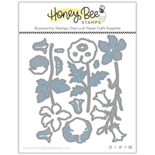 Honey Bee Stamps / Honey Cuts - Lovely Layers: Wildflowers