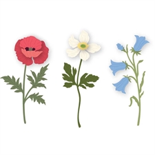 Honey Bee Stamps / Honey Cuts - Lovely Layers: Wildflowers