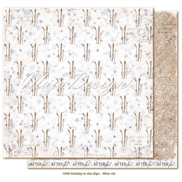 Maja Design Scrapbook Paper - Holiday in the Alps / After Ski