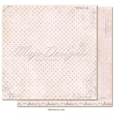 Maja Design Scrapbook Paper -Denim & Girls / You´re a Star