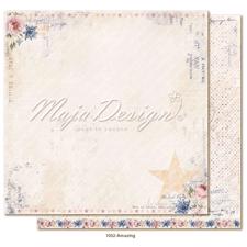 Maja Design Scrapbook Paper -Denim & Girls / Amazing