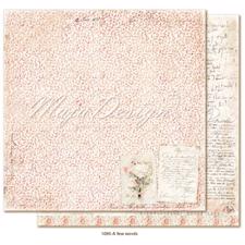 Maja Design Scrapbook Paper - Miles Apart / A few words