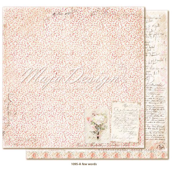 Maja Design Scrapbook Paper - Miles Apart / A few words