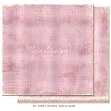 Maja Design Scrapbook Paper - Coffee in the Arbour / Raspberry cupcake