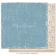 Maja Design Scrapbook Paper - Home for the Holidays / Happy New Year