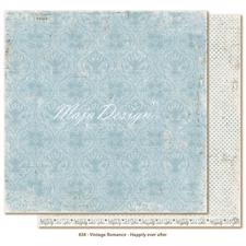 Scrapbook Paper - Vintage Romance / Happily ever after