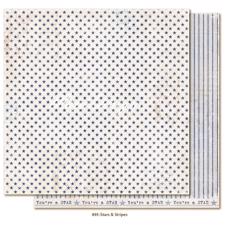Maja Design Scrapbook Paper -Denim & Friends / Stars & Stripes