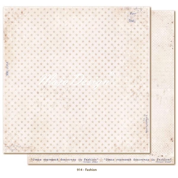 Maja Design Scrapbook Paper Denim & Friends / Fashion