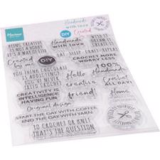 Marianne Design Clear Stamp - Crafting Sentiments