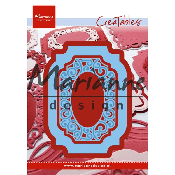 Marianne Design Creatables - Swirl Frame / Rectangle