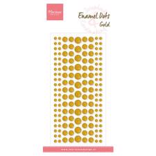 Marianne Design Enamel Dots - Gold Glitter