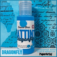 PaperArtsy Mattint - Dragonfly