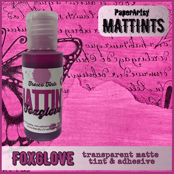 PaperArtsy Mattint - Foxglove