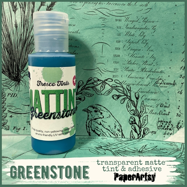 PaperArtsy Mattint - Greenstone