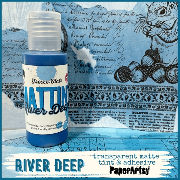 PaperArtsy Mattint - River Deep